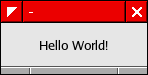 Hello World Screen Shot